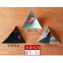 木箱铁包角 A014